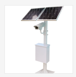 太阳能供电4G监控一体机图片