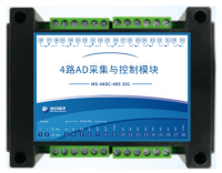 4路AD采集与控制模块