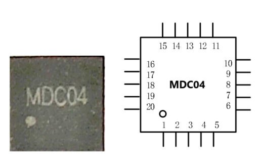 高精度电容传感芯片系列 MDC01/MDC04图片