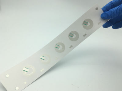 纸质HF印刷天线 FPT-N25A 印刷RFID 易碎RFID 铜版纸RFID天线图片