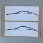 RFID车辆挡风玻璃标签 超高频车辆出入标签 RFID车辆管理电子标签