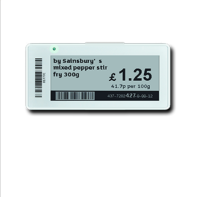 2.9英寸黑白双色常温标签ETR0290N