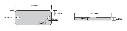 KO-P2510 PCB 抗金属标签图片