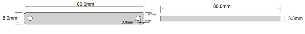 KO-P8008 PCB 抗金属标签图片