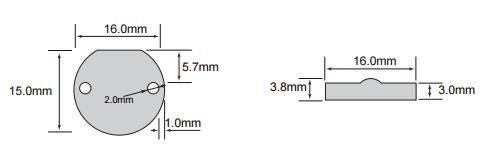 KO-PD16 PCB 抗金属标签图片