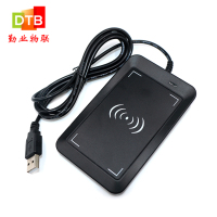 厂家直销 非接触式 桌面型nfc读写器ic id高频hf读写器 usb读卡器