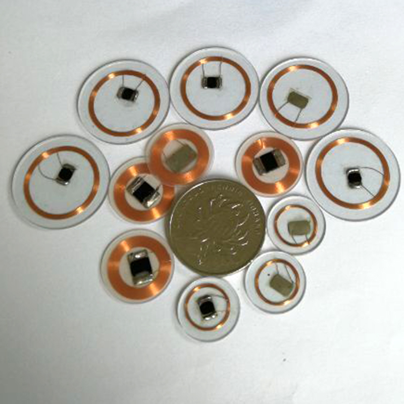 RFID透明PVC电子标签图片