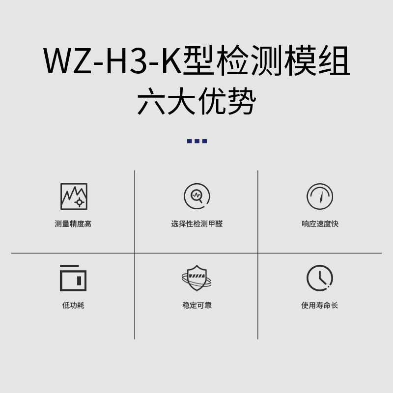 选择性甲醛检测模组图片