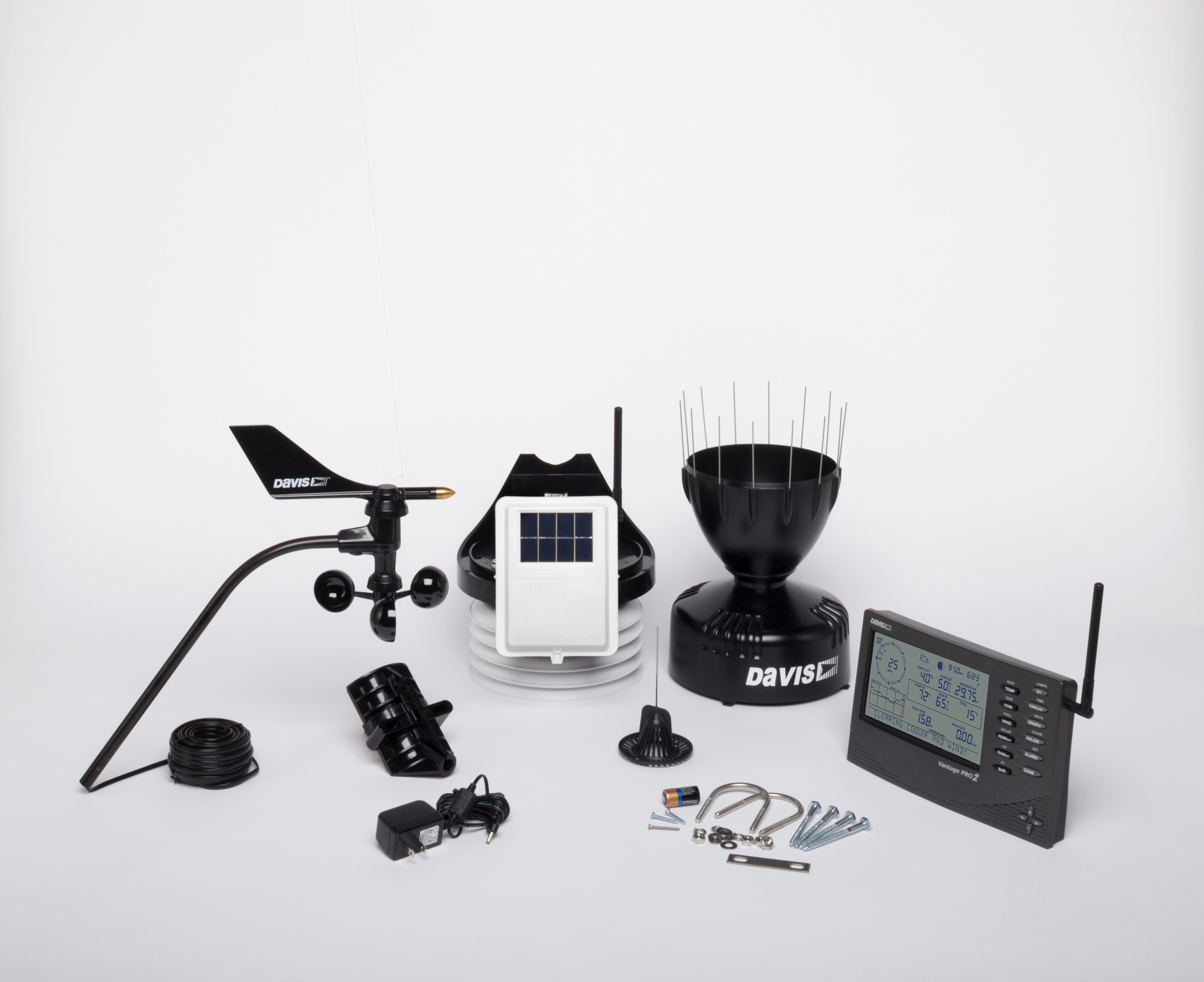 美国DAVIS小型自动农业气象站Wireless Vantage Pro2 (无线或有线)6152图片