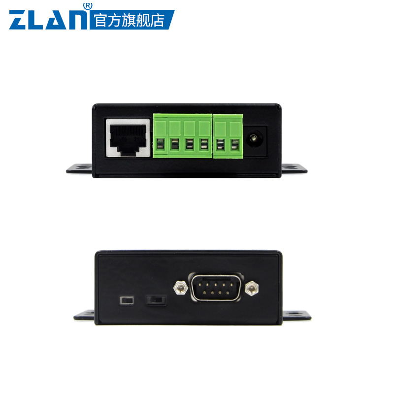 232串口服务器485转以太网TCP通讯模块422转网口通信设备工业级串口通信服务器上海卓岚ZLAN5103图片