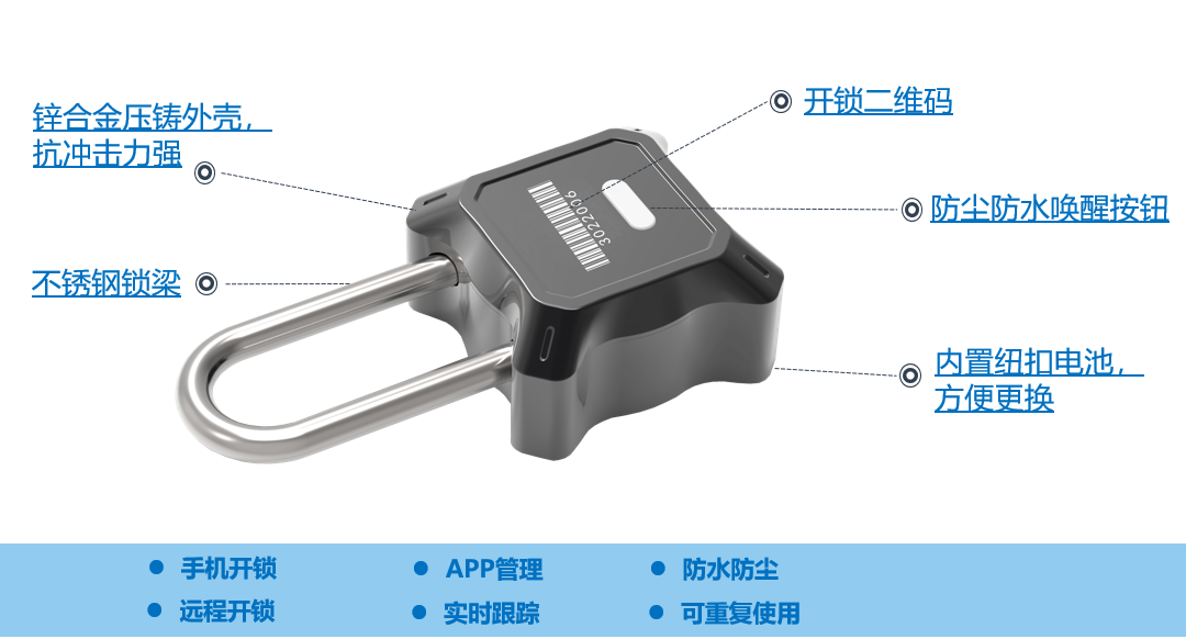 电子蓝牙锁图片