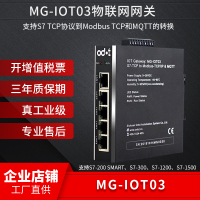 S7以太网转Modbus-TCP和MQTT协议