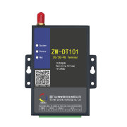 4G Cat1 DTU数传终端ZW-DT101  TCP/UDP/MQTT 模拟量采集/高低电平采集/电流电压采集