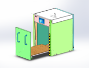 RFID推车式扫描通道，RFID推车式隧道机