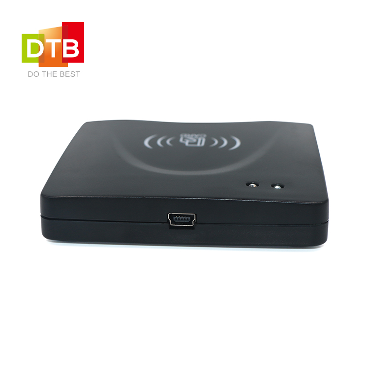 HF高频USB链接发卡器 rfid nfc芯片智能读卡器图片