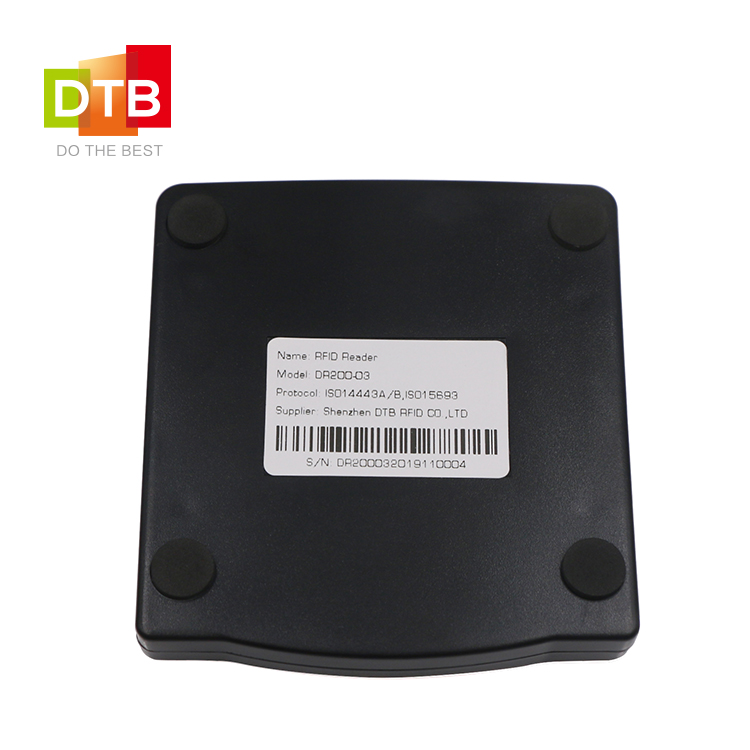 HF高频USB链接发卡器 rfid nfc芯片智能读卡器图片