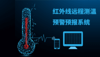 智能远程红外线测温预警预报系统助力疫情防控监测