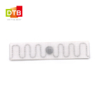 柔性RFID干洗标签 酒店企业服装洗涤射频识别 涤纶洗衣标签