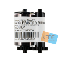 可得 IDP Smart 兼容色带 650637 YMCKOK  彩色 200张 适用于 30S 50S 50D 50L 证卡打印机