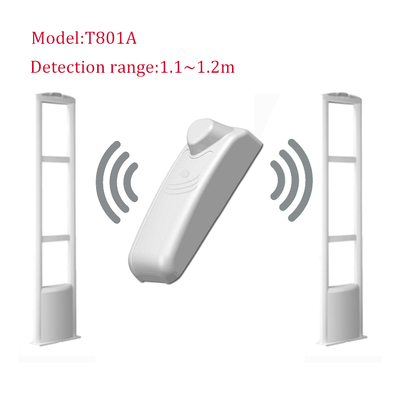 AM声磁防盗标签服装RFID电子标签 EAS双频服装防盗管理硬标签T801A图片