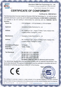   RD503/543 CE认证 