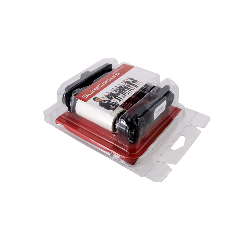 可得 爱丽丝 百佶 兼容色带 Badgy CBGR0500UV 蓝色、绿色UV 色带 500张 适用于Badgy100 Badgy200 证卡打印机图片