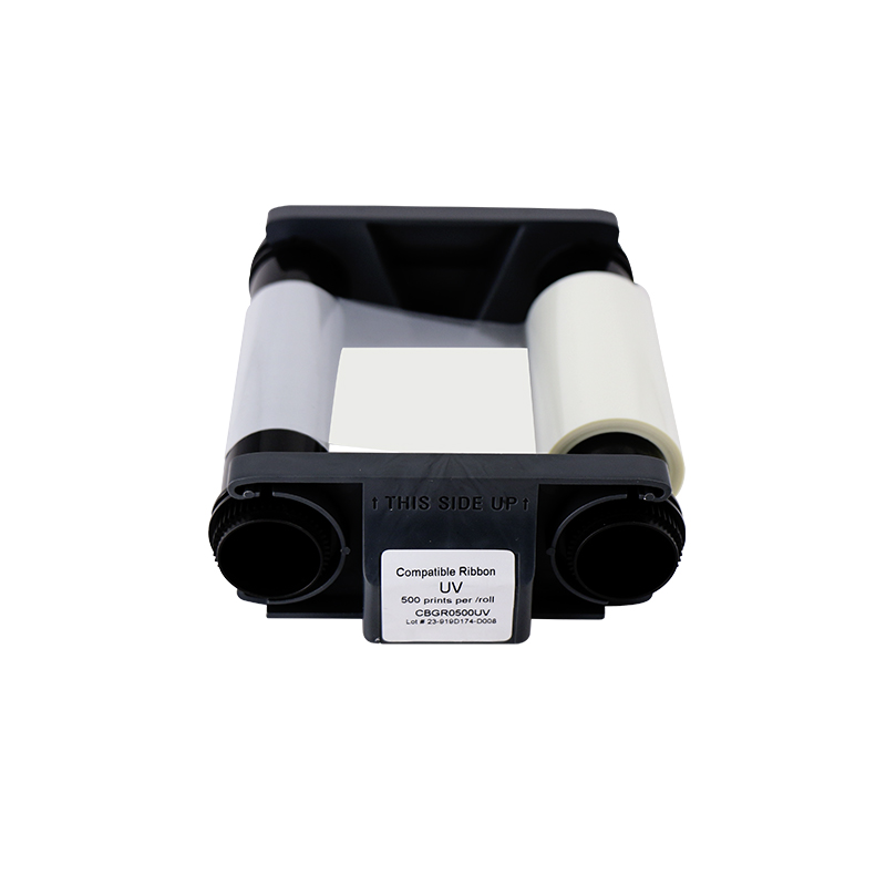 可得 爱丽丝 百佶 兼容色带 Badgy CBGR0500UV 蓝色、绿色UV 色带 500张 适用于Badgy100 Badgy200 证卡打印机图片