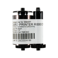可得 IDP Smart 兼容色带 650634 YMCKO 彩色 250张 适用于 30S 50S 50D 50L 证卡打印机
