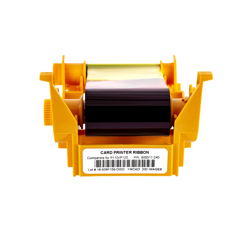 可得 斑马兼容色带 800017-240 YMCKO 彩色 200张 适用于 P100i P100m P110i P120i 证卡打印机图片