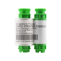 可得 Pointman 兼容色带 66200240 白色 1000张 适用于 Nuvia N10 N15 N20 N30 TP-9000 TP-9100 TP-9200 证卡打印机