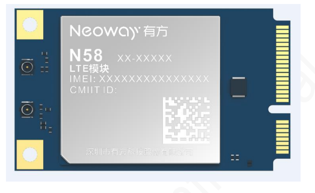 Cat.1模块 N58 Mini PCle图片