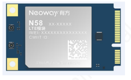 Cat.1模块 N58 Mini PCle