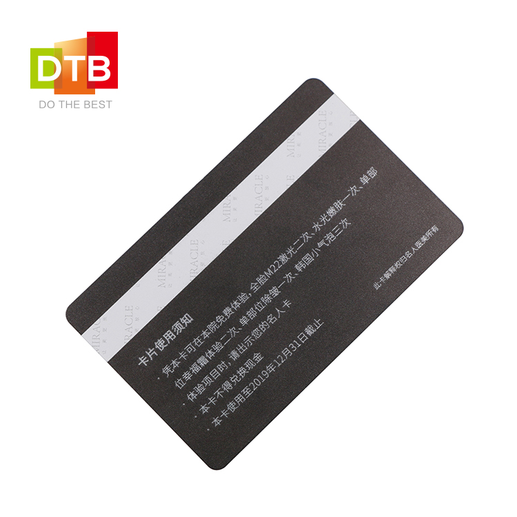 DTB 定制 彩色PVC 单面拉丝金浮雕凸印VIP卡 超市 黑金会员卡图片