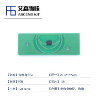 【超远读距】宠物医院专用宠物电子身份证 宠物检疫溯源身份管理