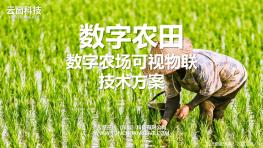 数字农田可视物联方案