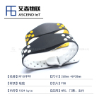 rfid感应手环硅胶防水智能腕带 门禁会员管理高频NFC腕带标签