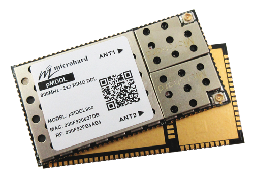 Microhard pMDDL900 - Miniature OEM 900 MHz MIMO(2X2图片