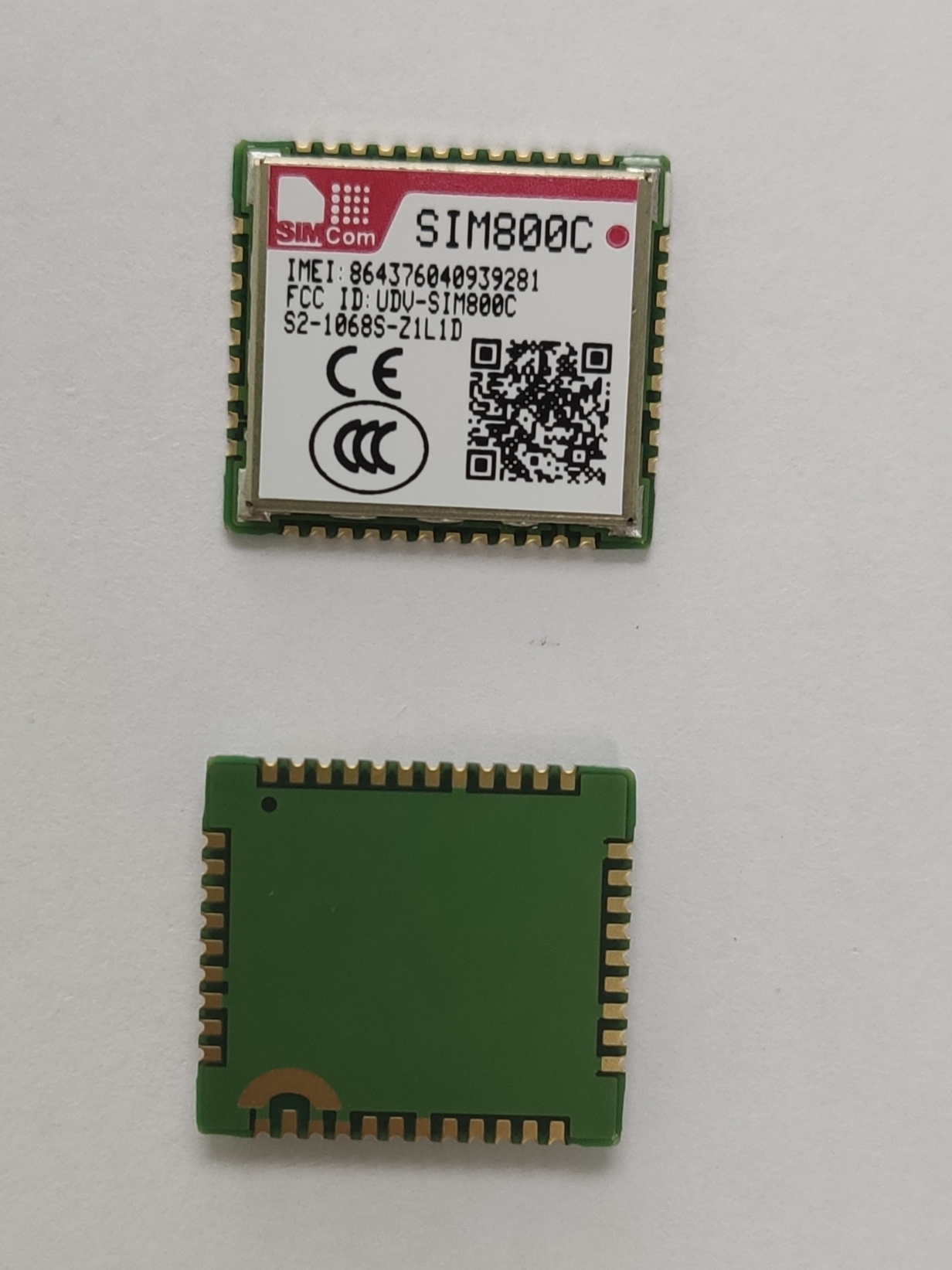SIM800C  极小尺寸四频 GSM/GPRS模块GSM物联网模块 图片