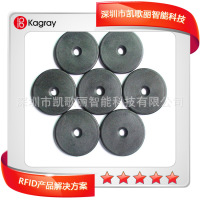 洗衣工厂 RFID uhf黑色洗衣币