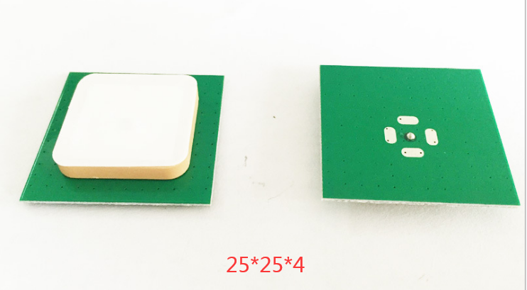 RFID陶瓷天线25*25 UHF超高频外接天线 读写器天线 物联网天线图片