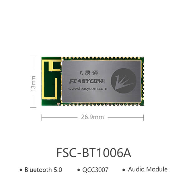 QCC3007 TWS音频蓝牙模块 | FSC-BT1006A图片