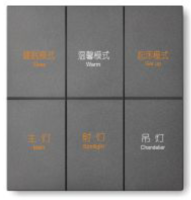 ZigBee智能开关 (零火版)  D7s-KG6（三六开关）