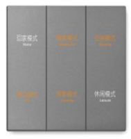 ZigBee智能开关 (零火版)  D3-KG6（三六开关）