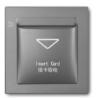 ZigBee插卡取电开关 （高频）  D3-CK(PVC面板)