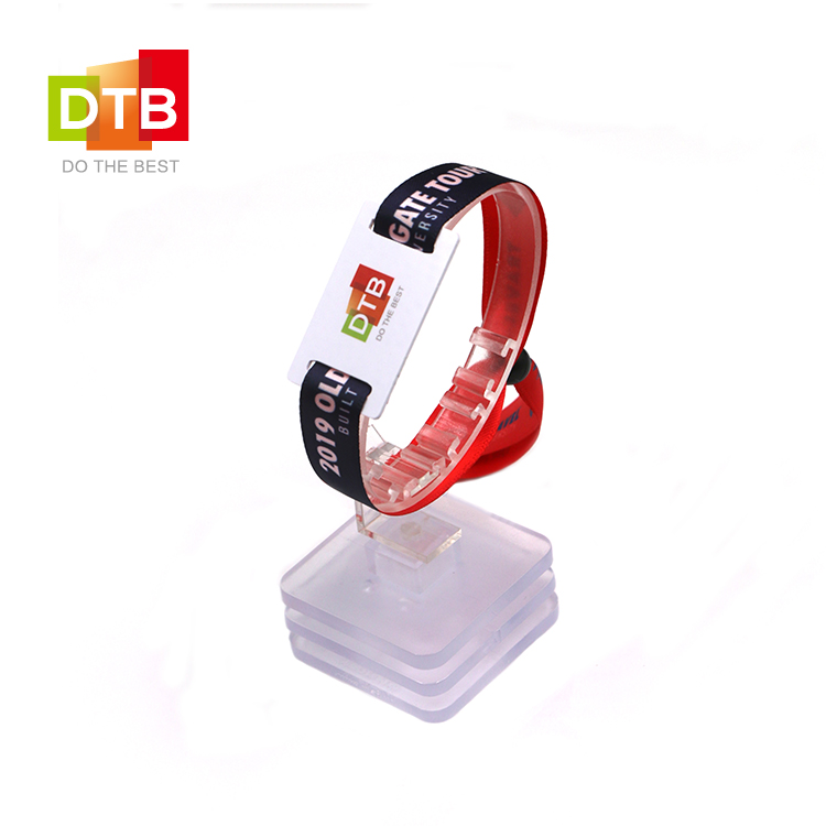 DTB RFID 音乐活动一次性锻带腕带图片