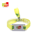 DTB 一次性门禁管理手腕带 NFC绿色手环带 可回收RPET编织腕带