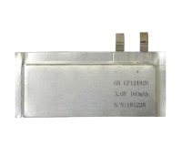 CP124920 160mAh 3V 超薄锂锰软包电池