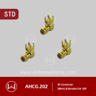 SMA座子、SMA接头、天线座子；SMA-K Bended Q4 ,DIP connector弯头连接器