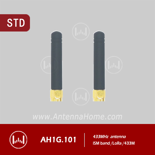 LoRa 433/470/868/915MHz, Remote /Transfer /Recciever胶棒天线H50 Rubber SMA-J ,433M antenna图片