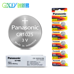 松下CR1025CH/5B 3V纽扣电池图片